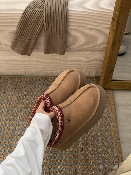 【女款】河南桑坡雪地靴 民族风编织拖鞋厚底 35-40码 商品图5