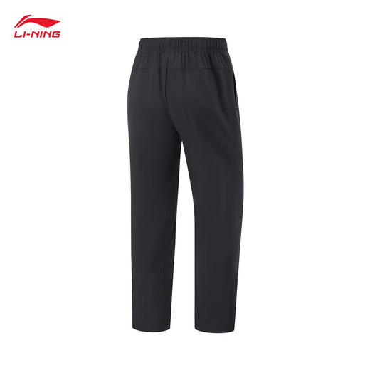 李宁防泼水运动裤长裤男四面弹直筒健身运动长裤AYKU103 商品图6
