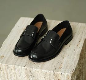 杨幂同款！肯豆同款！贸易公司  MM6踩跟乐福鞋  一脚蹬两穿  懒人鞋