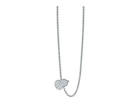 Qeelin Petite Wulu 系列 18k白金钻石葫芦 项链 女款 商品图0