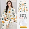 【挑战无穿感，带胸垫可外穿睡衣套装~】带胸垫睡衣女士秋冬款 长袖棉质大码 韩版卡通学生家居服套装 可外穿睡衣-QQ 商品缩略图14