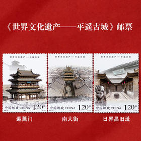 《世界文化遗产-平遥古城》特种邮票 2023-27