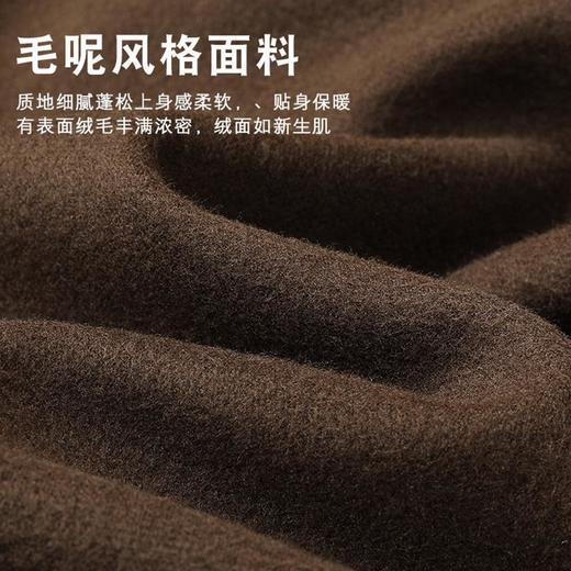 【易打理】圣得西冬季新款保暖毛呢休闲裤日常男款裤子有弹力2462913030 商品图1