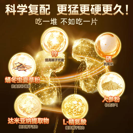 skyoo美国原装进口牡蛎片男性健康【1357】 商品图4