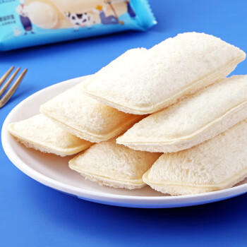 味滋源乳酸菌小口袋面包300g 网红办公室休闲零食 夹心手撕面包整箱早餐 商品图0