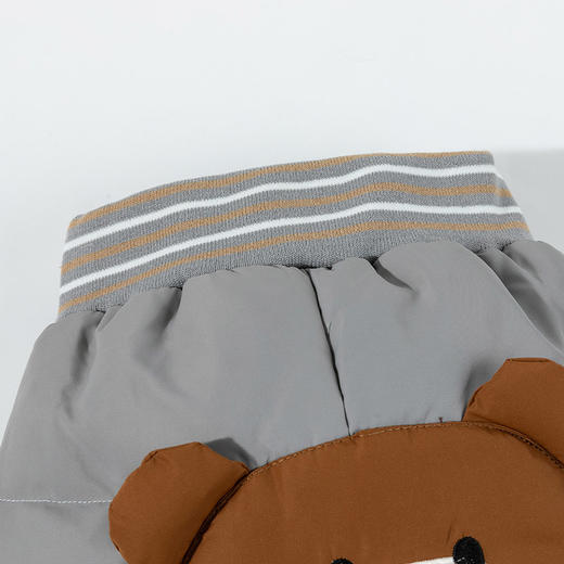 贝贝怡童装男童羽绒裤冬2024新款儿童大pp裤加厚鸭绒宝宝可爱长裤ZB4DK023 商品图3