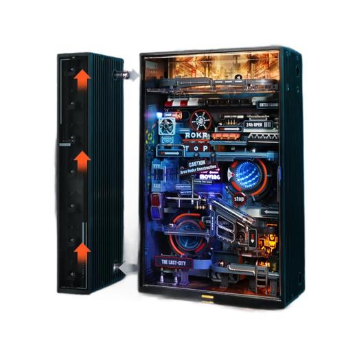 【裸眼观看3D时空隧道】ROKR若客平行世界往日之都微缩模型 立体视觉 驶入时空之门 探索未知轨迹 商品图5