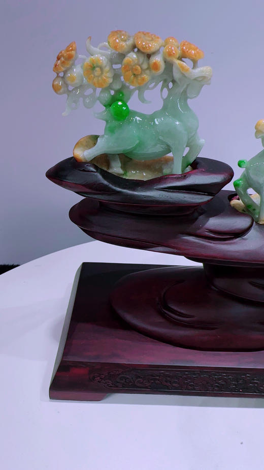 620494翡翠摆件【璐璐发财】 商品图5