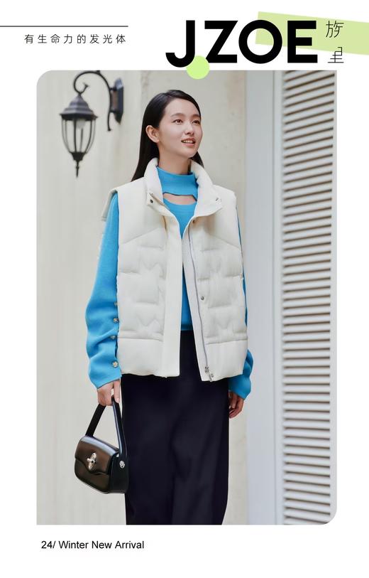 族里J.ZOE女装 时尚马甲9E41Y4615 商品图0