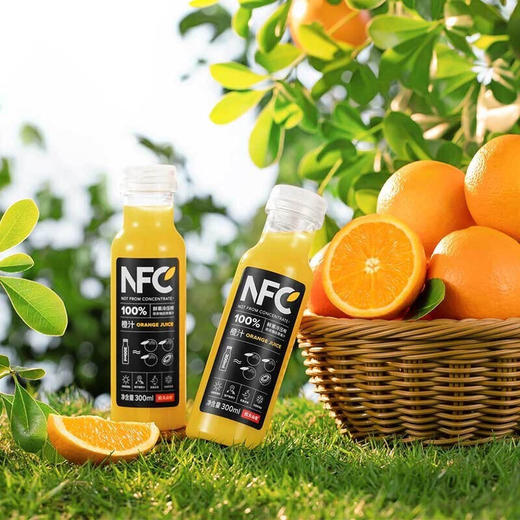 【临期特惠介意慎拍2025/1/7到期】农夫山泉NFC100%橙汁300ml*10 商品图3