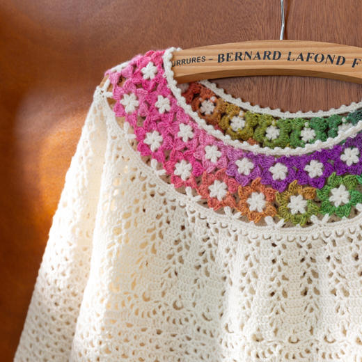 苏苏姐家梦斓圆领套头衫手工diy钩针编织衣服羊毛线团自制材料包 商品图4