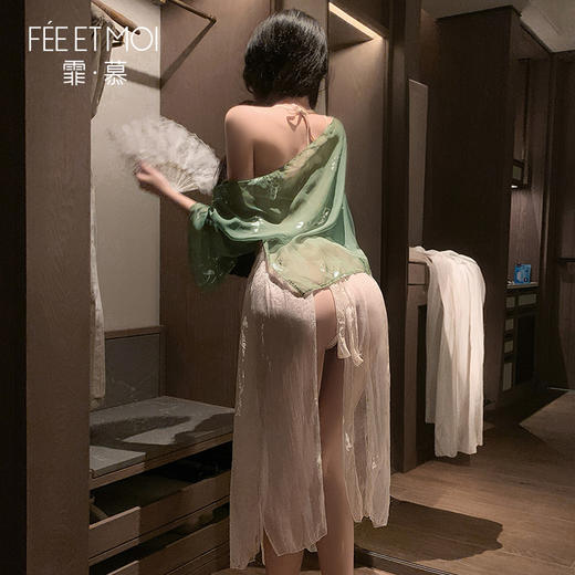 【情趣内衣】霏慕 大唐风华录飘逸纱裙套装6704 商品图5