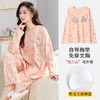 【挑战无穿感，带胸垫可外穿睡衣套装~】带胸垫睡衣女士秋冬款 长袖棉质大码 韩版卡通学生家居服套装 可外穿睡衣-QQ 商品缩略图7