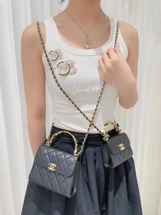 香奈儿高级手工坊重工菱格三混合胸针（SJ） 商品图4