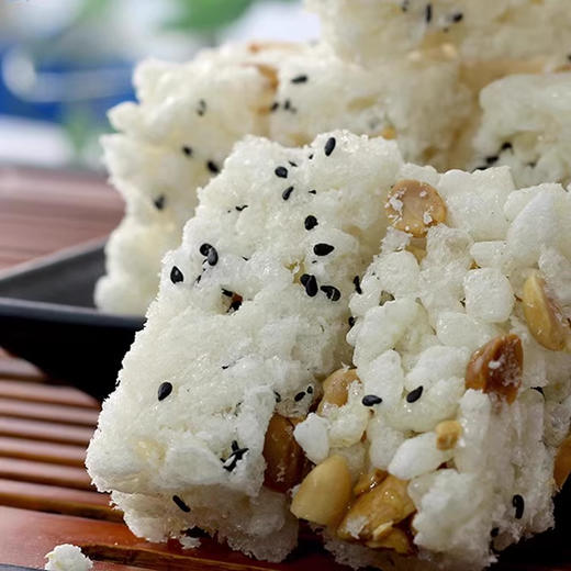 【韶关手信】南雄传统小吃 卢记休闲零食 纯手工米花糕礼盒装800，萨琪玛礼盒装900g 商品图2