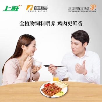 上鲜 鸡胗串 1.52斤 冷冻 烧烤串 鸡肫鸡胗烧烤鸡肉串烧鸟春节也送货 商品图1