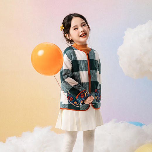 年衣童装新中式男童唐装上衣2025年早秋新款短款摇粒绒外套两面穿 商品图10