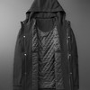【新款DDP】大依优型大码棉服棉衣连帽加绒外套加肥加大上衣男士外套胖子 商品缩略图2