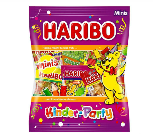 德国Haribo哈瑞宝金熊迷你熊仔软糖/星际杂锦/儿童乐园迷你软糖-250g 商品图3