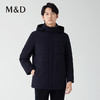 【名盾】立领带帽长款羽绒服，85%大朵鸭绒，可拆卸内胆M0DL25671B 商品缩略图3
