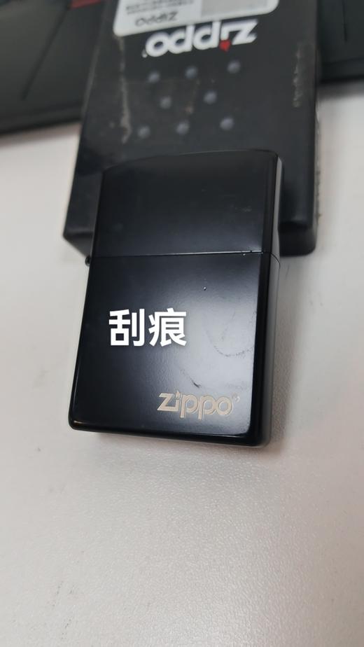 Zippo 之宝正版原装打火机美国205磨砂黑雕刻送男友礼物205磨砂黑 商品图5