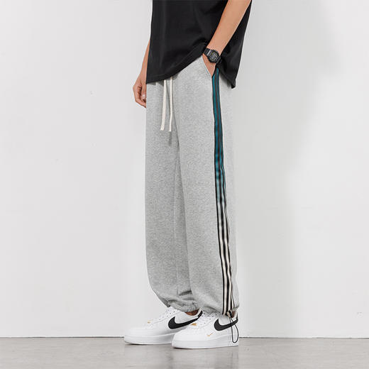 【加绒】【特大码】【新款DH】大依优型大码可调节裤脚休闲裤加肥加大男装弹力舒适胖子肥佬百搭运动裤潮流 商品图4