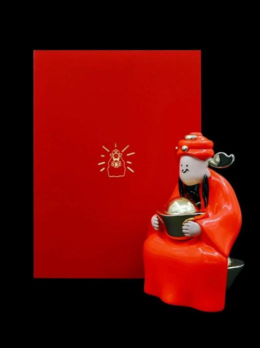 禁止悲伤 抱财神 小众创意礼品潮流艺术品雕塑桌面摆件 商品图5