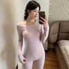 【科技循环暖】官网899！蚕丝羊绒蛋白混纺保暖内衣套装男女款发热抗寒内搭打底情侣同款 商品缩略图2