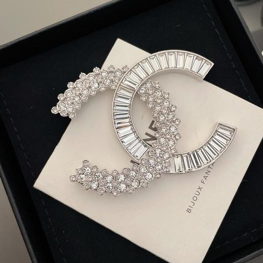 香奈儿森林系列白水钻大胸针（XTY） 商品图0