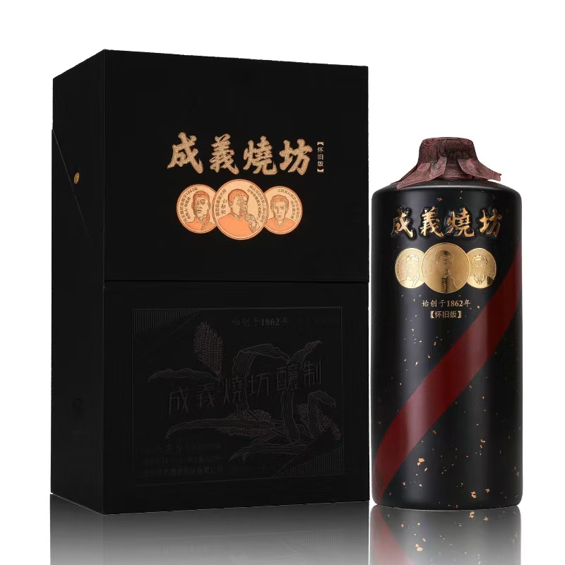 成义烧坊（鉴赏版）酱香型白酒500ML