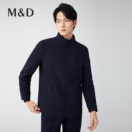 【名盾】立领商务羽绒服，蓄热里布，柔软保暖M0DL25680B 商品图1