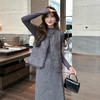 奢姿2025秋冬新款大码女装法式通勤套装胖妹妹上衣马甲半裙三件套9944926862 商品缩略图0