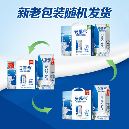 伊利安慕希希腊风味酸奶205g*12盒 商品图6