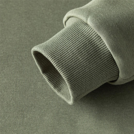 【加绒加厚 蚕丝混纺】罗蒙秋冬男装卫衣口袋款户外运动加绒卫衣男秋冬款加绒保暖男卫衣 商品图8