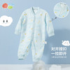 贝贝怡童装儿童前开连体衣全棉2024新款宝宝睡衣爬服秋纯棉连身衣ZB3DL040 商品缩略图2