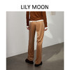 LILYMOON秋冬直筒丝绒阔腿裤高级感进口丝绒光泽宽松显瘦休闲裤 商品缩略图2