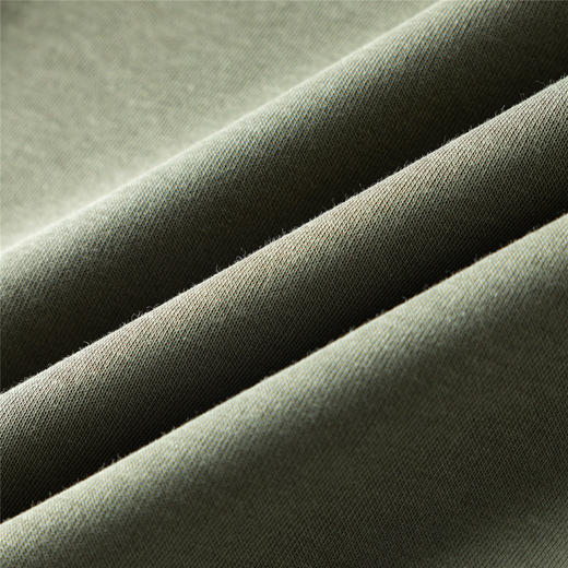 【加绒加厚 蚕丝混纺】罗蒙秋冬男装卫衣口袋款户外运动加绒卫衣男秋冬款加绒保暖男卫衣 商品图9