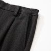 棉仓357818004-斜纹醋酸羊毛那不勒斯松紧腰单褶锥型裤 商品缩略图4