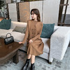 奢姿2025秋冬季新款大码女装马甲针织裙两件套胖妹妹气质名媛套装9844926855 商品缩略图3