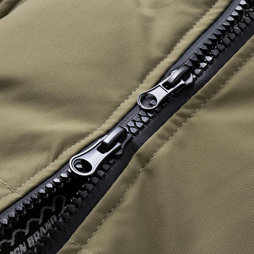 【特大码】【新款DX】大依优型大码连帽羽绒服90白鸭绒中长款保暖加厚加肥加大上衣男士外套胖子 商品图6