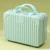 「数色可选！高颜值出行」复古手提箱14寸化妆箱小行李箱迷你伴手礼小型轻便密码箱旅行箱包 商品缩略图1