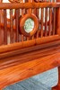红桥红  家具严选  缅甸花梨（大果紫檀）【嵌云石 梳背沙发 123六件套】 商品缩略图7
