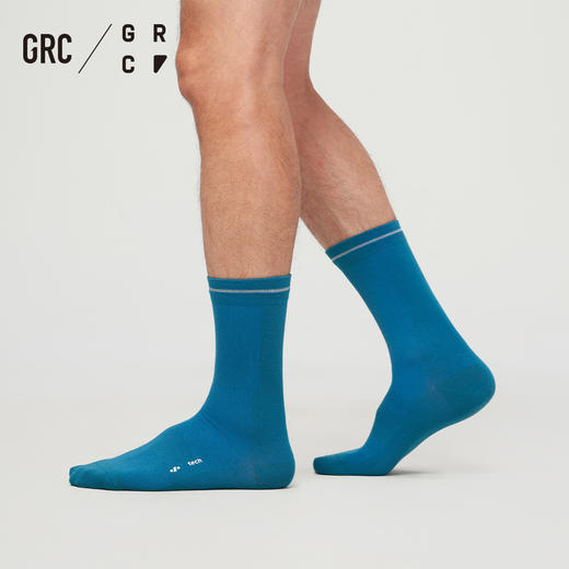 GRC桀骜无尽新款秋冬TECH轻质保暖透气反光公路自行车运动骑行袜 商品图2