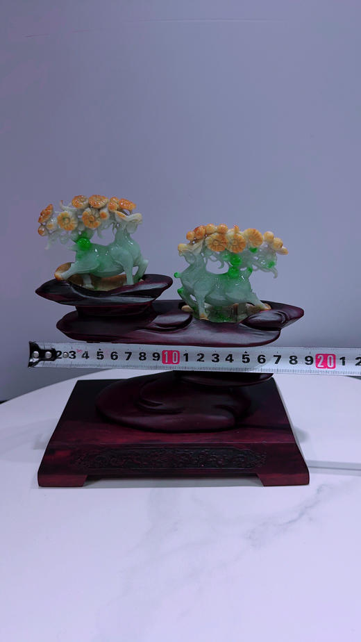 620494翡翠摆件【璐璐发财】 商品图2