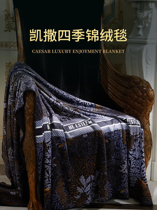 凯撒高定锦绒毯 商品图0