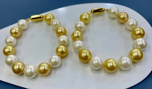 南洋白碟混彩手链  10-11m 商品图1