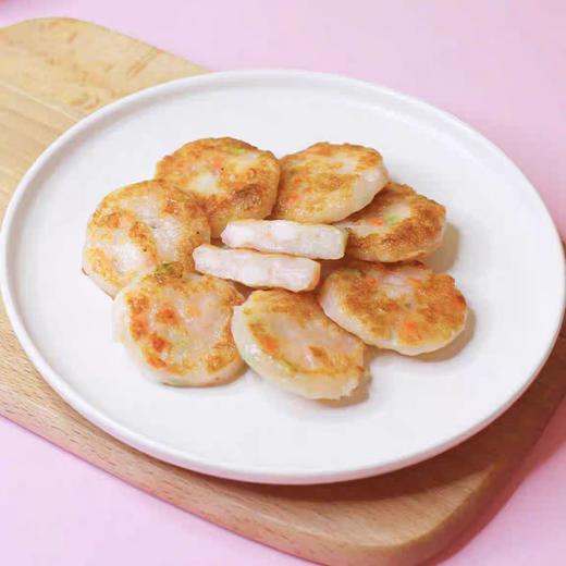 大洋世家果蔬鲜虾饼160g/袋方便营养蔬菜虾排早餐 商品图2