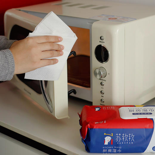 【厨房湿巾】升级加厚款 一次性抹布 除油去油 一擦就干净  80抽/包 湖州仓 预售3-5天 商品图7