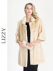 LIZZY优雅丹麦进口母貂水貂裘皮双排扣饰水钻扣大衣外套秋冬女4655 商品缩略图0