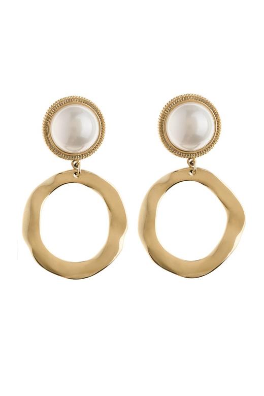 AVA 几何元素复古耳环 3809 商品图2